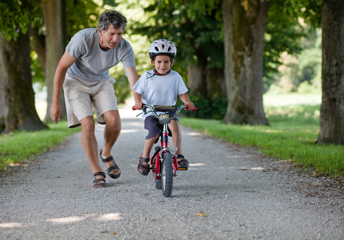 Avoid child bike accident