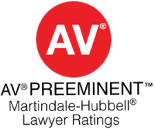 av preeminent badge large logo